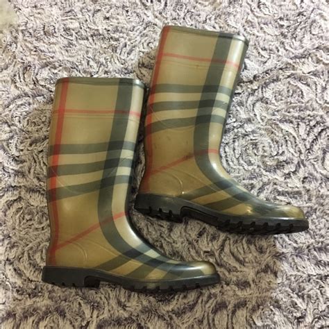 male burberry rain boots|authentic burberry rain boots.